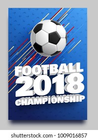 football 2018 world championship cup background soccer