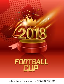 football 2018 world championship cup background soccer