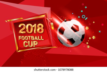 football 2018 world championship cup background soccer