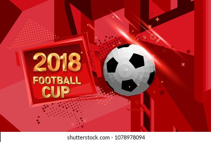 football 2018 world championship cup background soccer