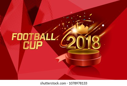 football 2018 world championship cup background soccer