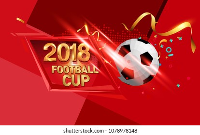 football 2018 world championship cup background soccer