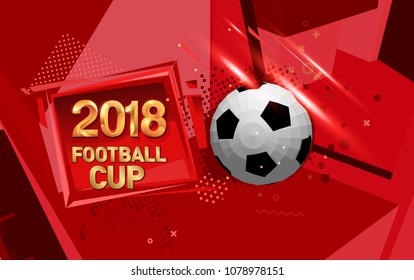 football 2018 world championship cup background soccer