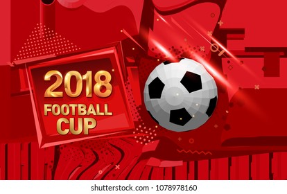 football 2018 world championship cup background soccer