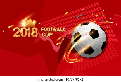 football 2018 world championship cup background soccer