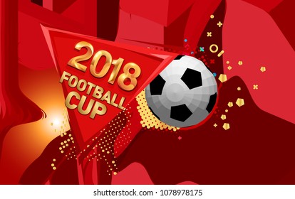 football 2018 world championship cup background soccer