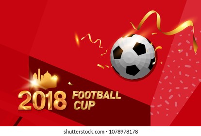 football 2018 world championship cup background soccer