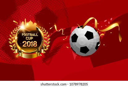 football 2018 world championship cup background soccer