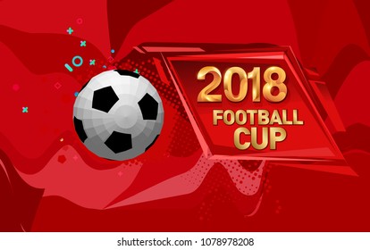 football 2018 world championship cup background soccer