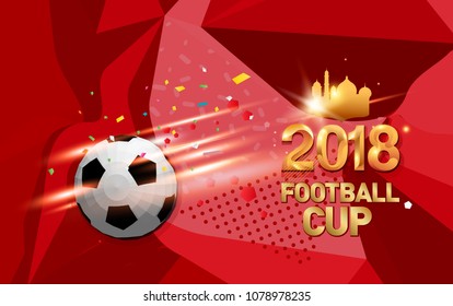 football 2018 world championship cup background soccer