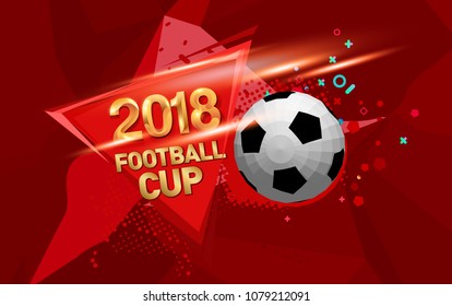 football 2018 world championship cup background soccer