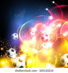 football abstract art background