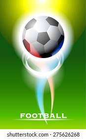 football abstract background