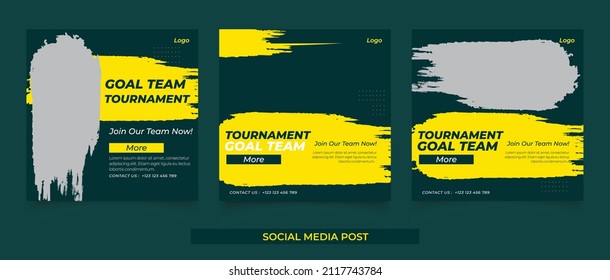  Football Ad Social Media Post Template