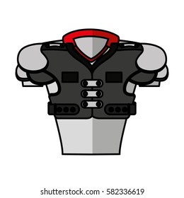 football american jacket icon