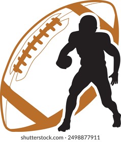 Football American Player, Football Cut Files, Football Season