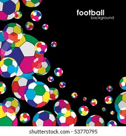 football background, eps10