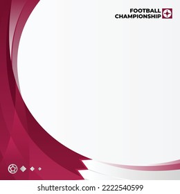Football Background for soccer championship