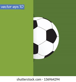 Football background vector