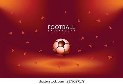 Football background vector illustration design with qatar flag color. for banners, pamphlets, posters, flyers, covers, social media displays and more