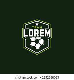 Football Badge Design Logo Template