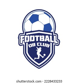 Football Badge Logo Design Templates | Sport Team Identity Vector Illustrations