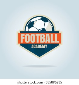 Football Badge Logo Template Designsoccer Teamvector Stock Vector ...
