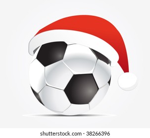 football christmas hat