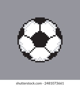 Icono de fútbol pixel art