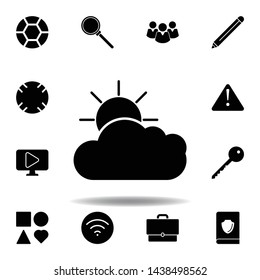 football ball icon. Signs and symbols can be used for web, logo, mobile app, UI, UX