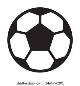 	
Football ball icon soccer ball sign vector 