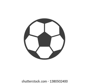 Football ball icon.  Football icon.   Football ball vector illustration. 