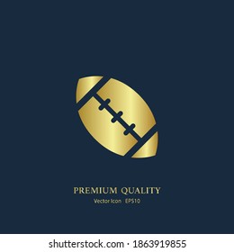 football ball icon. Vector illustration EPS 10.