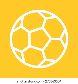 Football, ball, soccer icon vector image. Can also be used for sports, fitness, recreation. Suitable for web apps, mobile apps and print media.