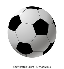 football ball soccer isolated vector illustration eps10