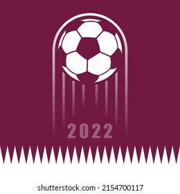 Football Ball Soccer Logo. Vector illustration