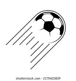 Football Ball Soccer Logo. Vector illustration