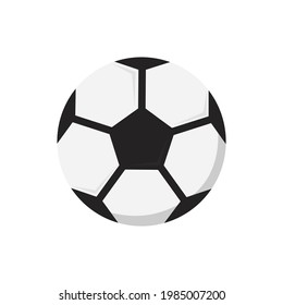 Football ball soccer ball vector template illustration.
