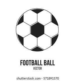 Football Ball Sport Vector Isolate Element