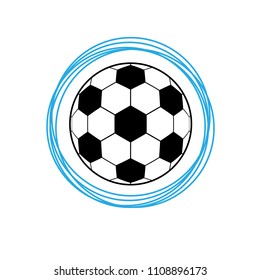 football ball vector icon