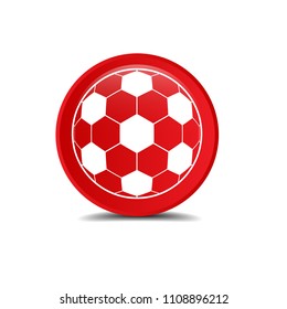 football ball vector icon