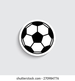 football ball - vector icon