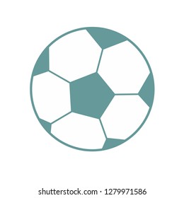 Football ball vector image