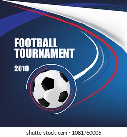 Football banner template