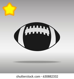 football black Icon button logo symbol concept high quality on the gray background