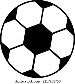 Football Black And White Png Symbol 