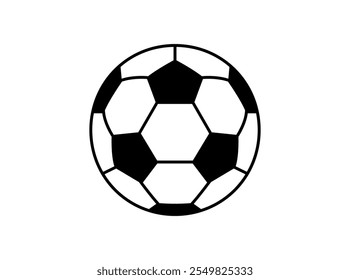 Football Black White Vector Design With Background 