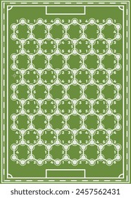 Football. Board game. Vector illustration.