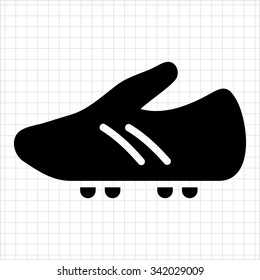 Football boot icon