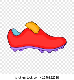 Football boots icon in cartoon style isolated on background for any web design 